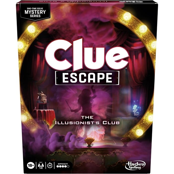 Hasbro Clue Escape - The Illusionist's Club