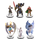 Pathfinder Battles: Premium Painted Miniature Set - Gods of Lost Omens