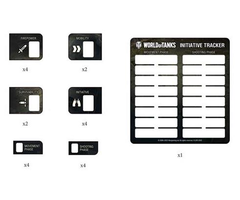 Gale Force Nine World of Tanks: Stat Tokens