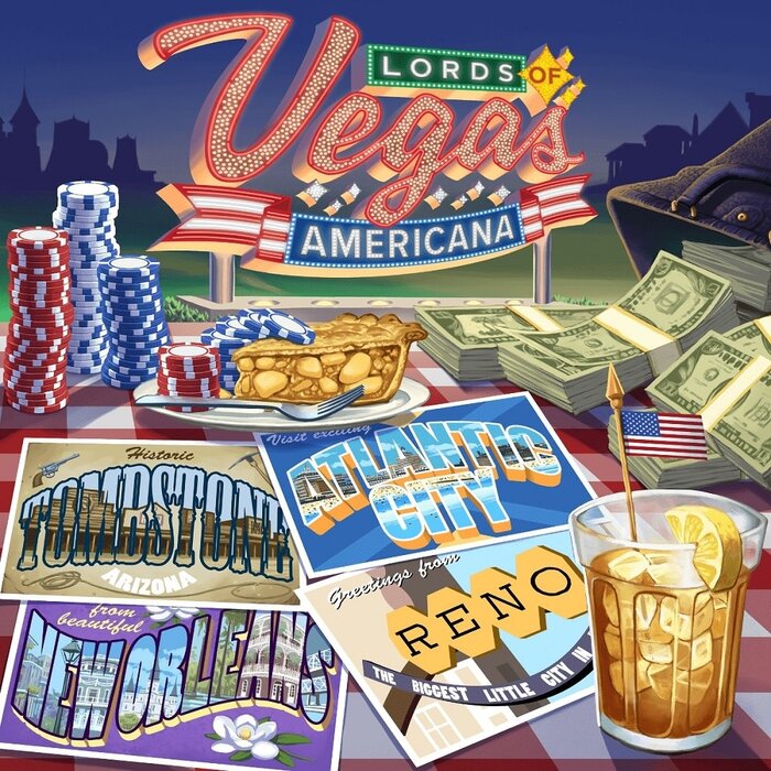 Misc Board Games Lords of Vegas: Americana Expansion