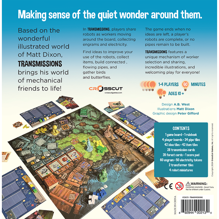 CrossCut Games Transmissions