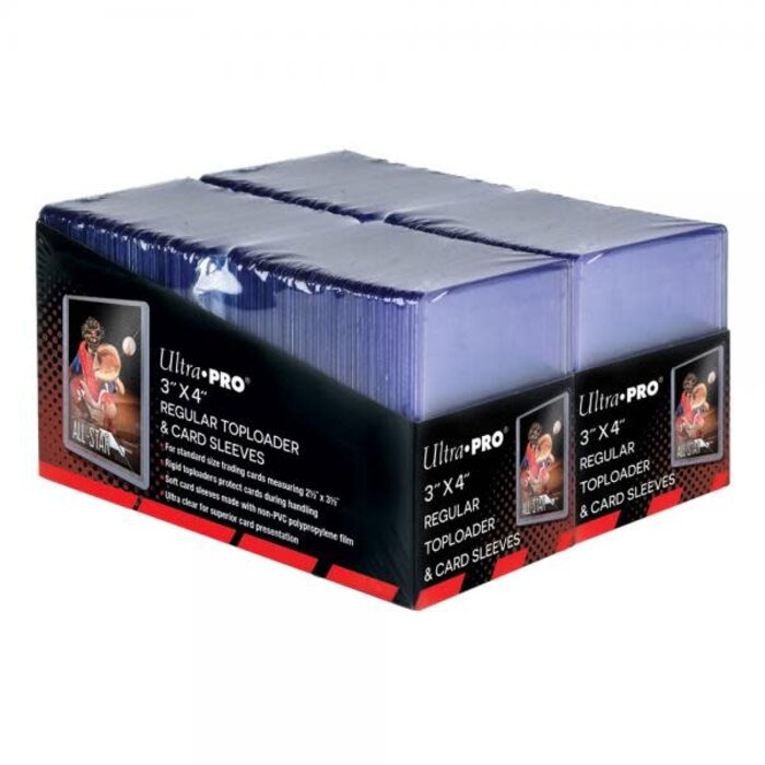 Ultra Pro Toploaders - 3'' x 4'' - Ultra Pro - 200/pk with Sleeves