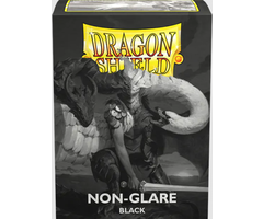 Arcane Tinmen Sleeves - 63x88mm - Dragon Shield - 100/pk - Non-Glare - Black