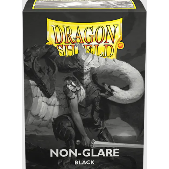 Arcane Tinmen Sleeves - 63x88mm - Dragon Shield - 100/pk - Non-Glare - Black