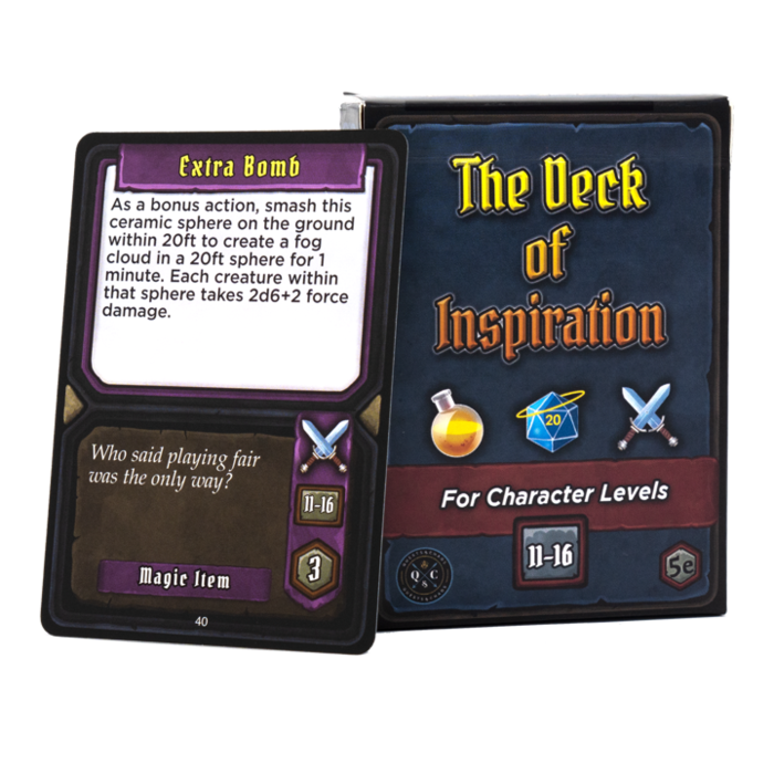 Misc RPGs Deck of Inspiration: