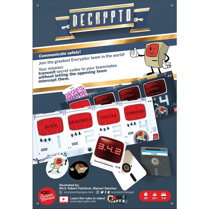 Scorpion Masque Decrypto: 5th Anniversary Edition