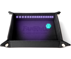 Fanroll Dice Tray - Shadowlight with D20