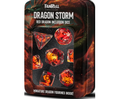 Fanroll 7-Piece RPG Dice Set: Interior Design (Dragon) -