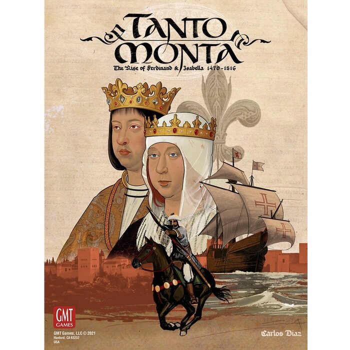 GMT Games Tanto Monta: The Rise of Ferdinard and Isabella
