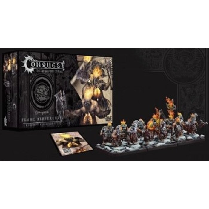 Para Bellum Wargames Conquest: Dweghom - Flame Berserkers