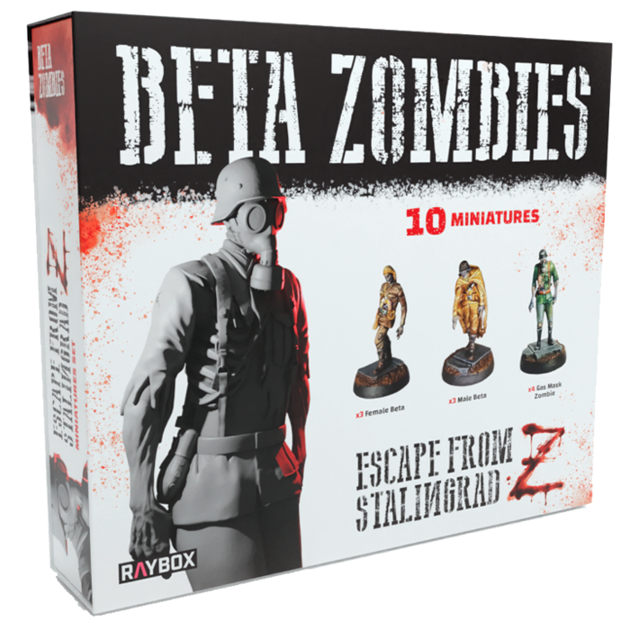 Raybox Games Escape from Stalingrad Z: Beta Zombie Miniatures