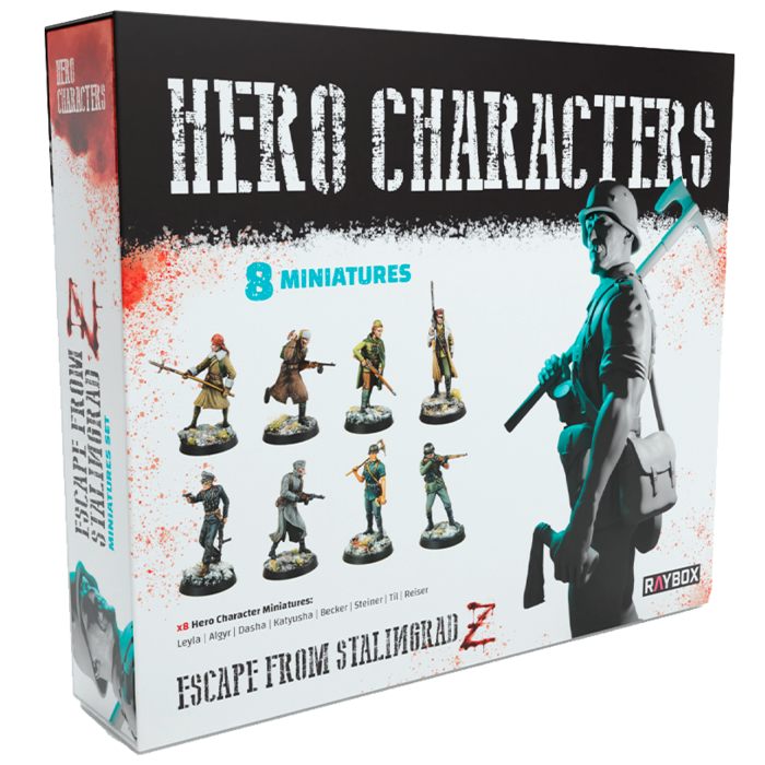 Raybox Games Escape from Stalingrad Z: Hero Miniatures