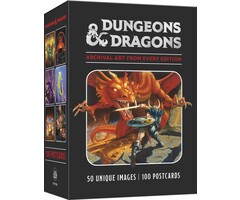 Misc Toys Dungeons & Dragons Postcards: Archival Art from Every Edition