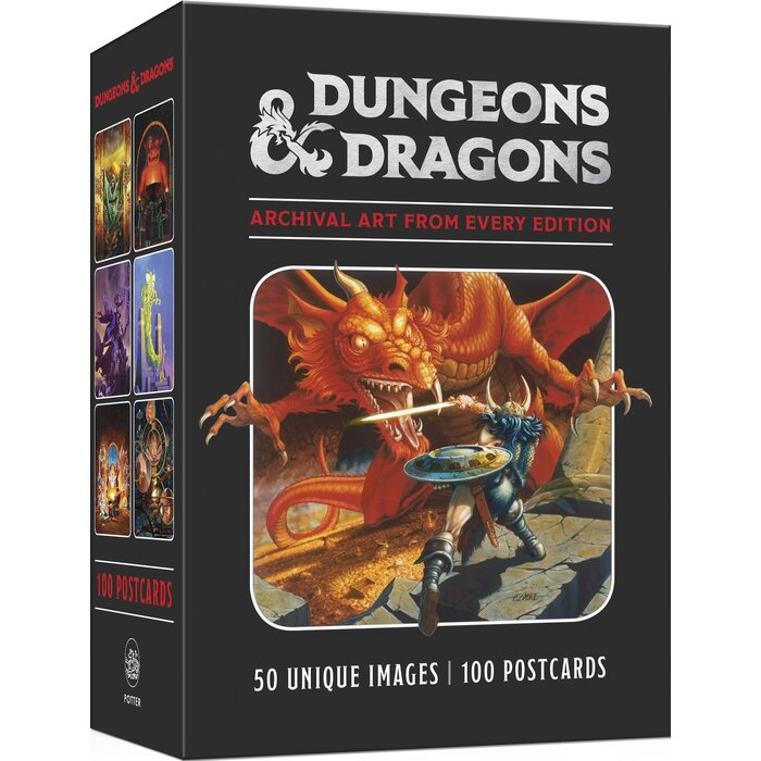 Misc Toys Dungeons & Dragons Postcards: Archival Art from Every Edition