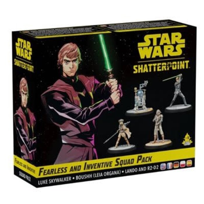 Atomic Mass Games Star Wars - Shatterpoint: Fearless and Inventive: Luke Skywalker Squad Pack