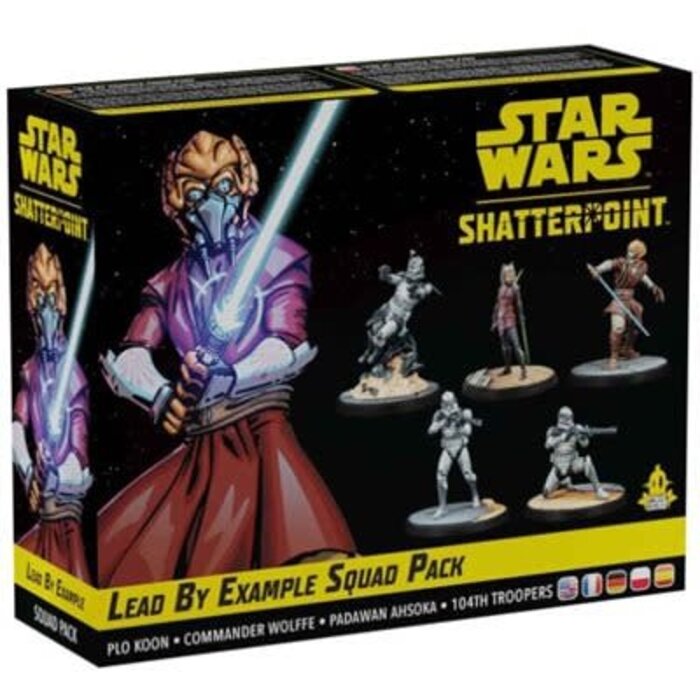 Atomic Mass Games Star Wars - Shatterpoint: Lead By Example: Plo Koon Squad Pack