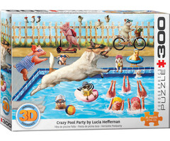 Eurographics 300 pcs - Crazy Pool Day (3D Lenticular)