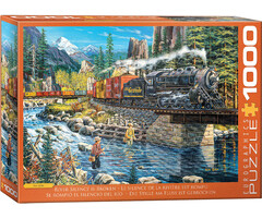 Eurographics 1000 pcs - River Silence is Broken