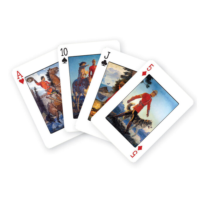 Eurographics Playing Cards - Eurographics: Royal Canadian Mounted Police (RCMP)