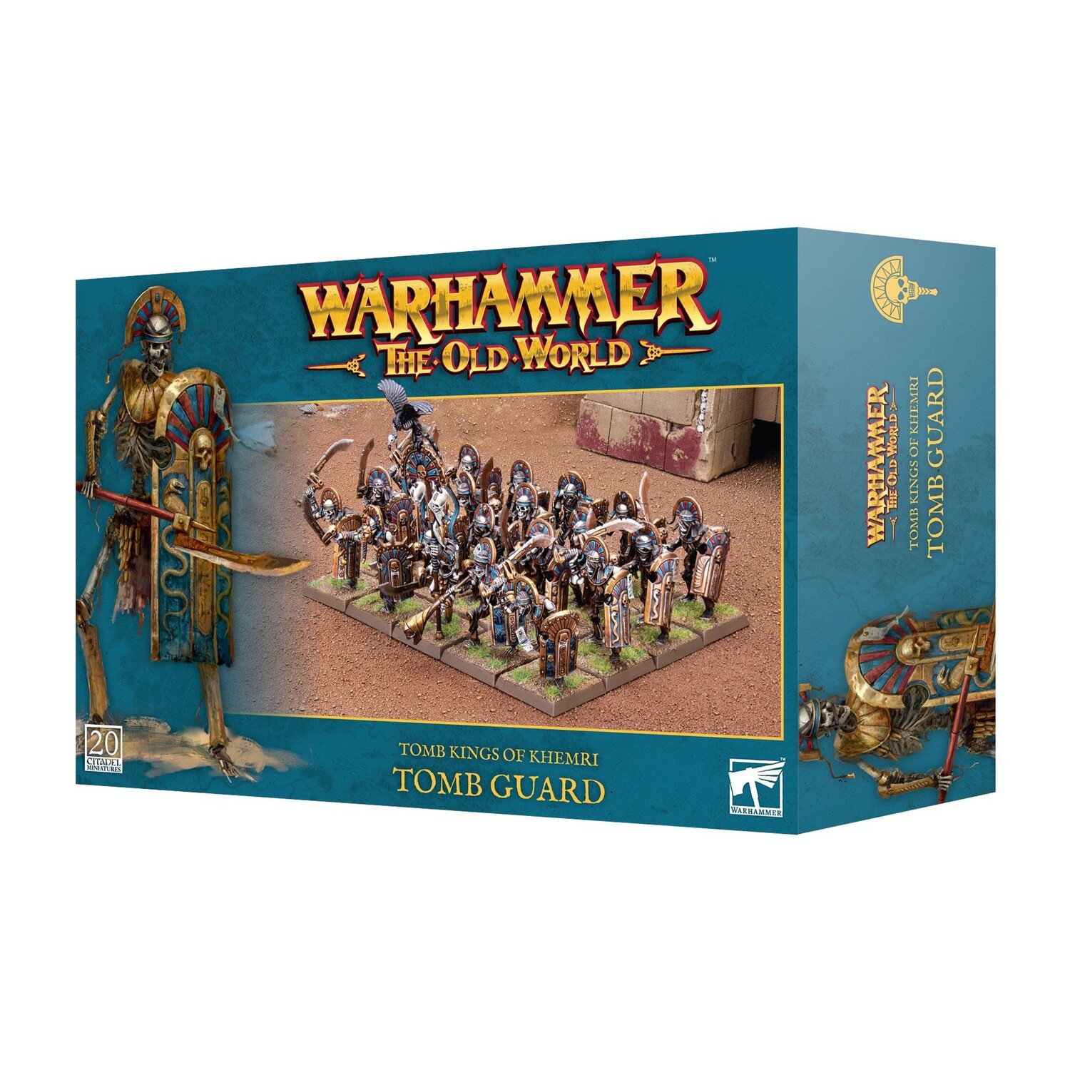 Warhammer The Old World: Tomb Kings - Tomb Guard - Boardgames.ca Warhammer The Old World: Tomb Kings - Tomb Guard - Boardgames.ca