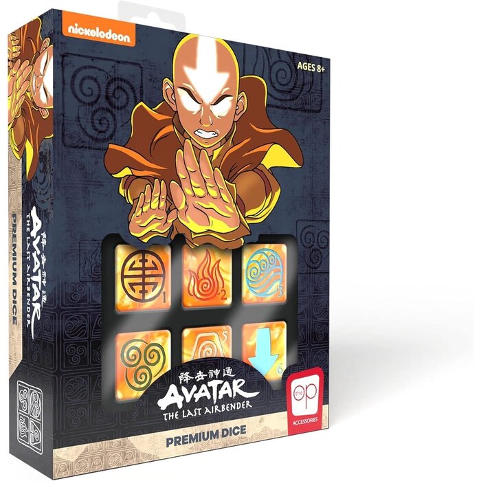 The OP Avatar: The Last Airbender Premium Dice Set - 6 pcs