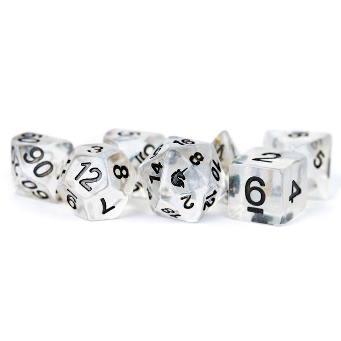 Fanroll 7-Piece RPG Dice Set: Unicorn -