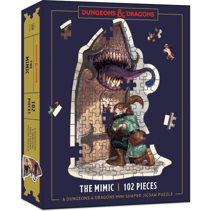 Misc Toys 102 pcs - Dungeons & Dragons Mini Shaped Puzzles -  The Mimic