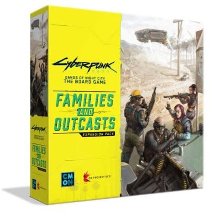 CMON Cyberpunk 2077: Gangs of Night City - Families & Outcasts Expansion
