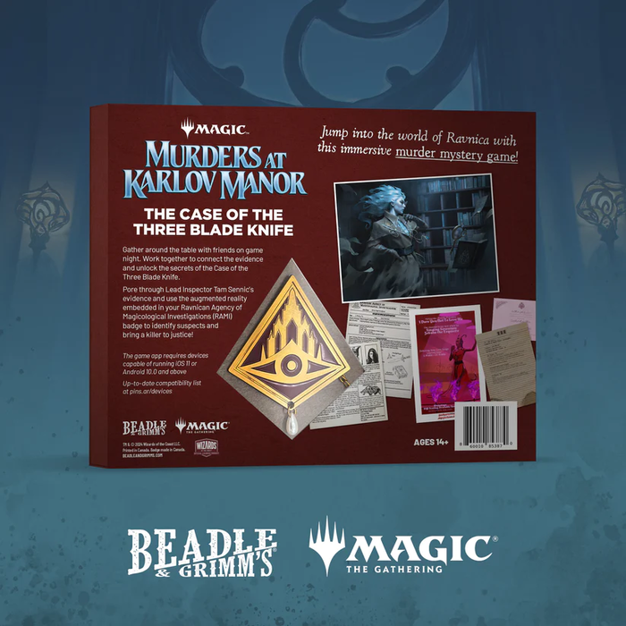 Beadle & Grimm's Magic the Gathering: Murders at Karlov Manor - The Case of the Three Blade Knife