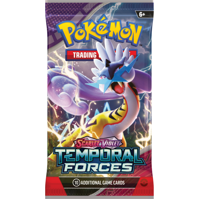 The Pokemon Company International Pokemon TCG - Scarlet & Violet: Temporal Forces Booster Pack