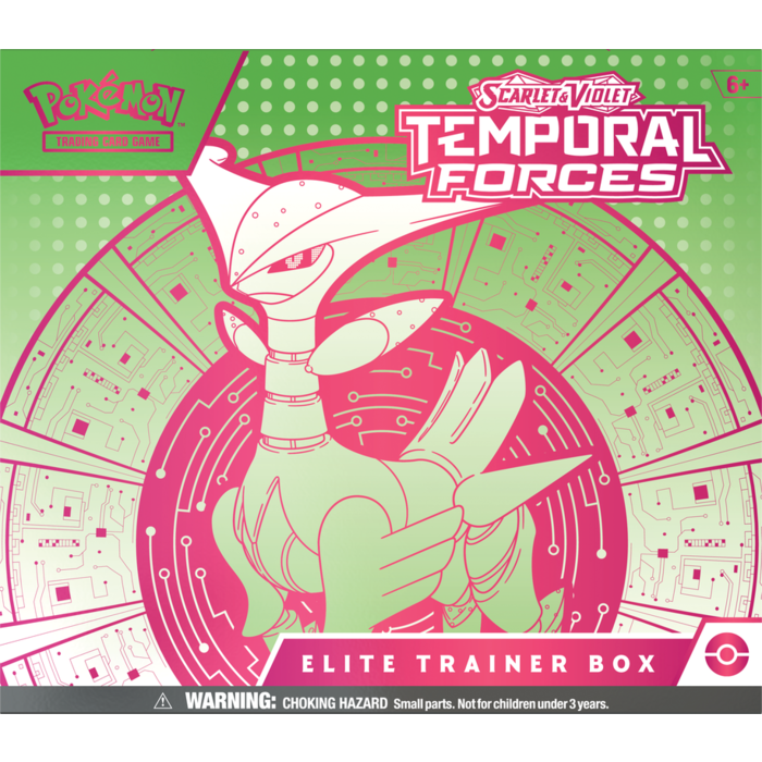 The Pokemon Company International Pokemon TCG - Scarlet & Violet: Temporal Forces Elite Trainer Box