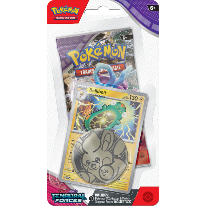 The Pokemon Company International Pokemon TCG - Scarlet & Violet: Temporal Forces Checklane Blister