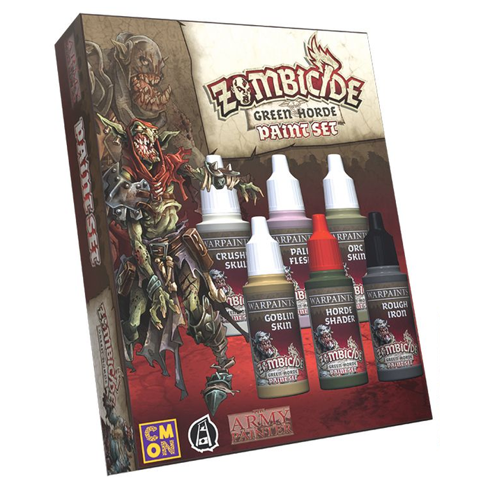 The Army Painter Warpaints: Zombicide Green Horde Paint Set