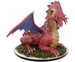 Wizkids/NECA LLC D&D Icons of the Realms: 50th Anniversary Red Dragon