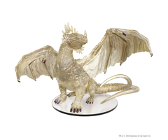 Wizkids/NECA LLC D&D Icons of the Realms: Adult Crystal Dragon Premium Painted Miniature