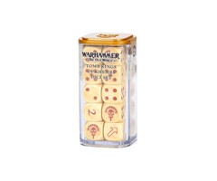 Games Workshop Warhammer The Old World: Tomb Kings - Dice Set