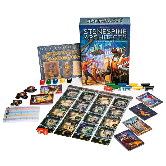 Thunderworks Games Stonespine Architects: A Roll Player Tale (Kickstarter Edition)