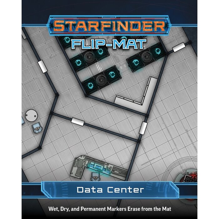 Paizo Publishing Starfinder Flip-Mat: Data Center
