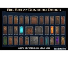 Loke Battle Mats Big Box of Dungeon Doors