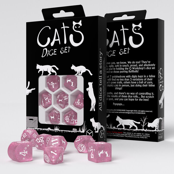 Q-Workshop CATS Dice Set: