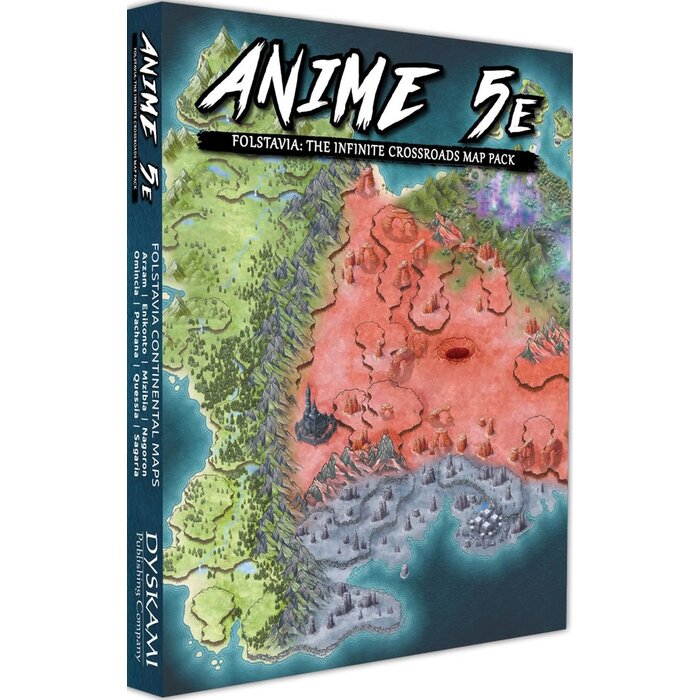 Misc RPGs Anime 5E: Folstavia - Map Pack