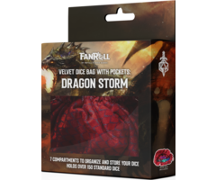 Fanroll Dice Bag - Velvet with Pockets -