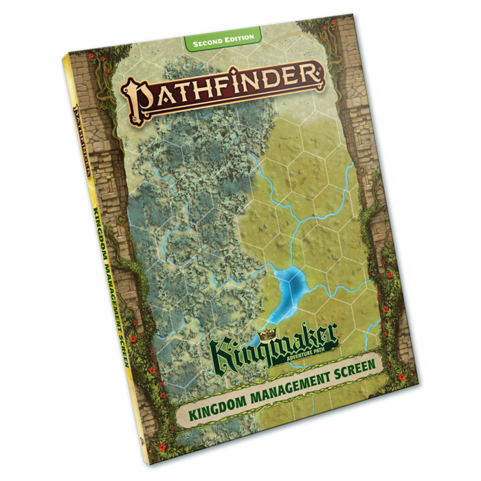 Paizo Publishing Pathfinder RPG 2E Kingmaker Management Screen
