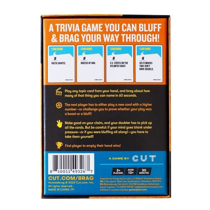 Misc Board Games Humblebrag