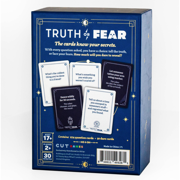 Misc Board Games Truth or Fear
