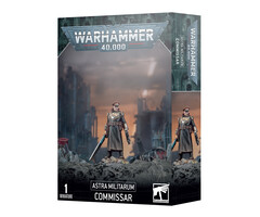 Games Workshop Warhammer 40K: Astra Militarum - Commissar