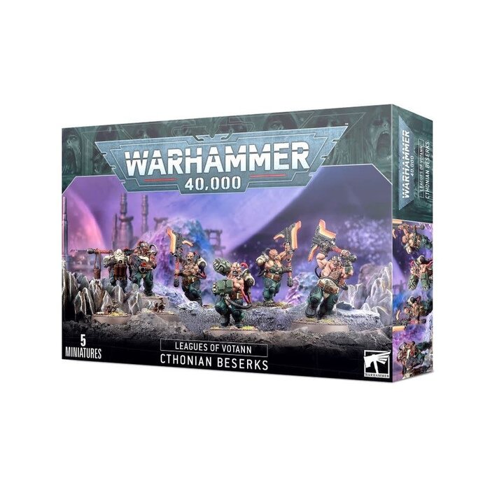 Games Workshop Warhammer 40K: Leagues of Votann - Cthonian Beserks