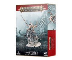 Games Workshop Warhammer Age of Sigmar: Ogor Mawtribes - Frostlord on Stonehorn
