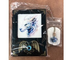 Misc Supplies Fantasy Journal with Mini Potion -