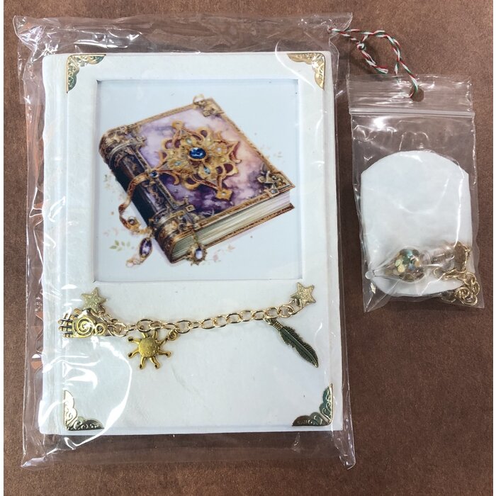 Misc Supplies Fantasy Journal with Mini Potion -